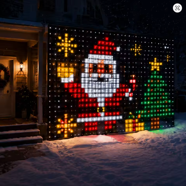 Glowzy Smart Curtain Fairy Lights